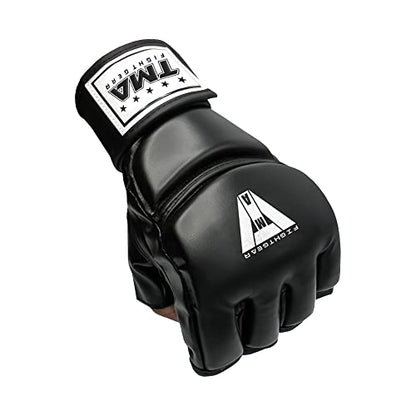 TMA MMA Gloves, for Training Grappling Punching Bag, Kickboxing Gloves, MMA Training Gloves, MMA Sparring Gloves - size: Large-X-Large
