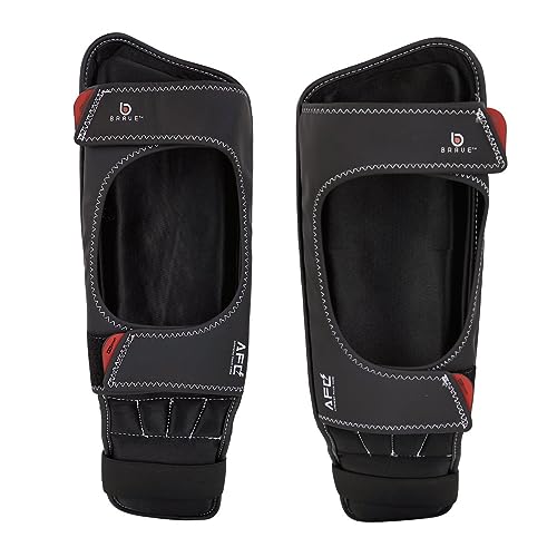 Century Brave Sports Shin Guard Washable, Padded Shin Protectors Ideal Training Equipment for Kickboxing MMA Muay Thai and Fitness, Perfect for Skill Enhancement Suitable for Kids, Men and Women - size: Small-Medium