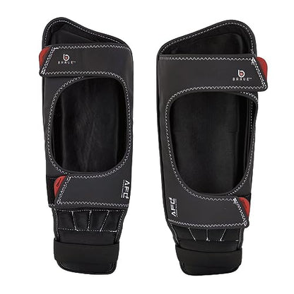 Century Brave Sports Shin Guard Washable, Padded Shin Protectors Ideal Training Equipment for Kickboxing MMA Muay Thai and Fitness, Perfect for Skill Enhancement Suitable for Kids, Men and Women - size: Small-Medium