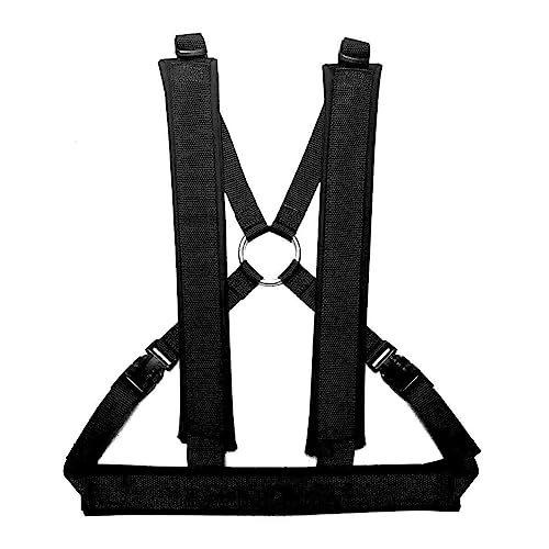 SPEEDSTER Padded Youth Harness for Athletes- Wear Forward for Speed Training or Backward for Overspeed Training. Fits Up to Age13 Male and Female Athletes