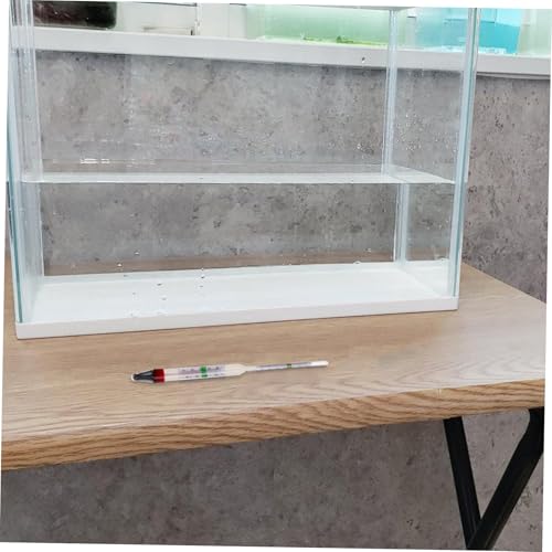 HEALLILY 1set Aquarium Hydrometer Measuring Cylinder Accurate Tester for Fish Tanks Seawater Salinometer for Optimal Aquatic Habitat Easy to Use Includes Cylinder