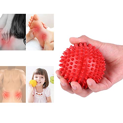 Spiky Massage Ball, Multifunctional Massage Ball, for Men and Women, Runners, Indoor and Outdoor Athletes (Large Size 9cm)