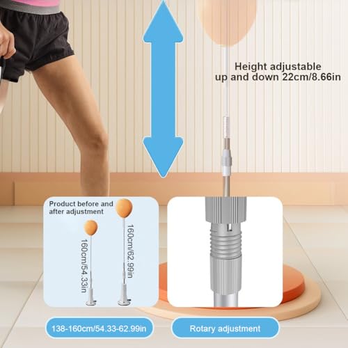 Height Adjustable Punching Bag with Stand, Speed Bag & Reflex Boxing Ball Set, Ideal for Training, Relief and Home Fitness