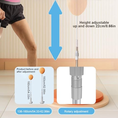 Height Adjustable Punching Bag with Stand, Speed Bag & Reflex Boxing Ball Set, Ideal for Training, Relief and Home Fitness