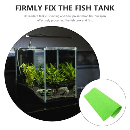 Happyyami Nonslip Fish Tank Mat Thickened Cushioning Pad for Aquarium Bottom Material Thick for Fish Tank Integrity and Leveling