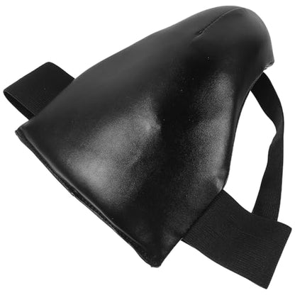 UPKOCH Training Groin Protector and Breathable Crotch Guard for Men and , Portable Reusable Boxing and Karate Protective Gear, Black L Size for Martial Arts and Combat Sports