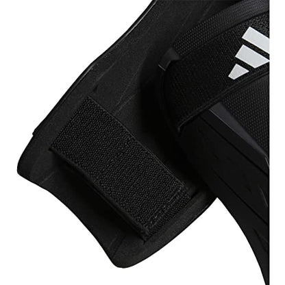 adidas Unisex Adult Tiro Soccer Shin Guards - color: Black/White/Iron Metallic/Training, size: Small