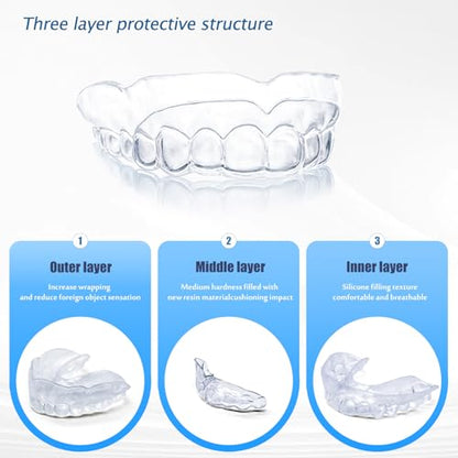 Custom Sports Mouthguard | Ultimate Protection & Comfort for Athletes, Boil & Bite Design - Perfect for Boxing, MMA, Rugby & More