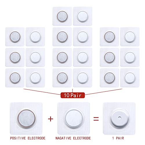 SEMINI Hidden Sew Magnetic Snap Invisible Hidden Sew in PVC Hidden Purse Closure for Fastener Handbag Cloth Clasp DIY Craft Sewing Tools (25mm) - size: 25mm,circular