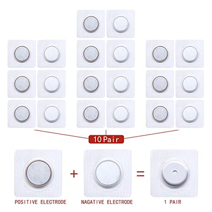SEMINI Hidden Sew Magnetic Snap Invisible Hidden Sew in PVC Hidden Purse Closure for Fastener Handbag Cloth Clasp DIY Craft Sewing Tools (25mm) - size: 25mm,circular