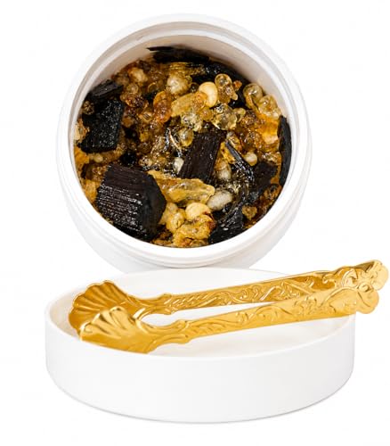 Pure Omani Loban with Oud Incense | Frankincense Resin & Agarwood بخور Sticks Inside | Natural Home Air fresheners for Yoga, Relaxation & Special Events, Long Lasting, 150 Gram