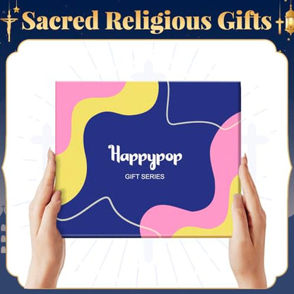 HAPPYPOP Christian Gifts Ideas - Christian Religious Jesus Socks Pastor Gifts