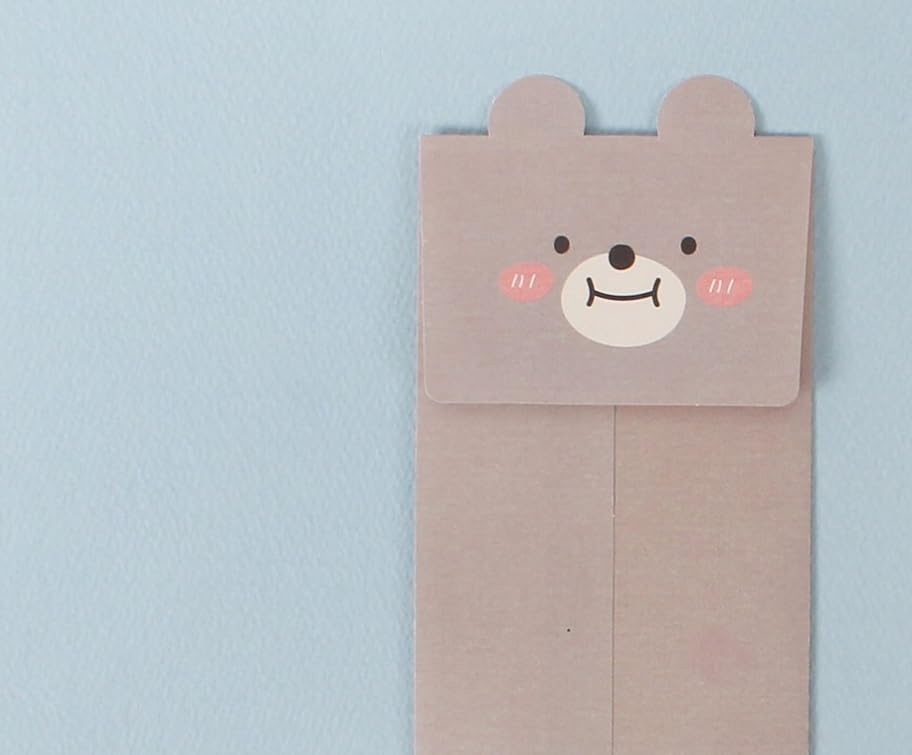 8 Pcs Money Envelopes Cash Envelopes, 8 Designs, 3.35 x 6.77 Inch (Cute Animal) - style: Cute Animal
