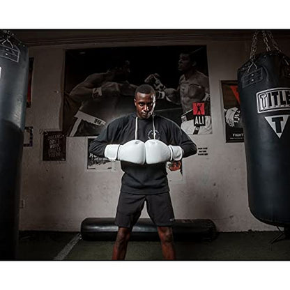 Title Boxing Ko-Vert Training Boxing Gloves - color: White, size: 12 oz
