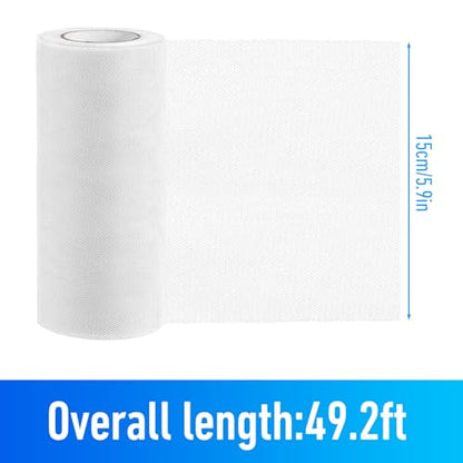 2 Rolls Catfish Bait Holder Bags Spawn Net 3'' Baits Bags Mesh for Fishing 144FT Fish Bait Neting for Catfish Fine Mesh Fishing Net for Roe Fish Equipment Tackle Kit