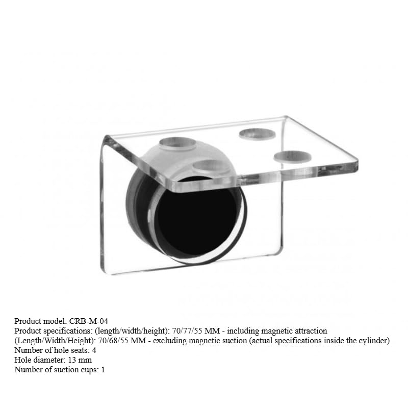 Marine Sources Fish Tank Aquarium Supplies Acrylic Magnetic Coral Frag Rack - for 15mm Glass Thickness (CRB-M-4) - size: CRB-M-4