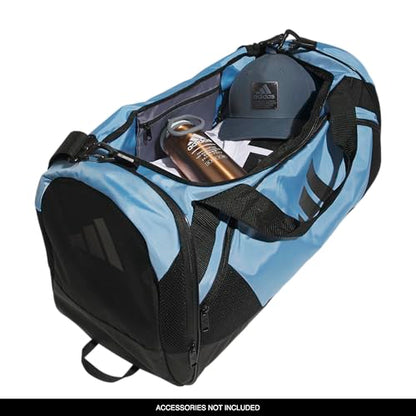 adidas Unisex Team Issue Sports Duffel Bag for Men and Women - color: Light Blue/2