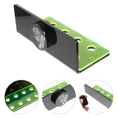 Marine Sources Aquarium Clear Acrylic Coral Frag Plugs Rack Holder SPS Coral Support Seawater Fish Tank Accessories Magnetic (CRB-M-R32) - size: CRB-M-R32