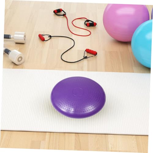 GANAZONO Thickened Inflated Wobble Cushion for Core Stability Sensory Training Pad Comfortable Balance Disc for Yoga Fitness and Exercise Versatile Kneeling Cushion for Ages