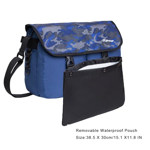 Raprance Creel Bag For Trout Fishing, Removable Waterproof Liner And Tackle Bag
