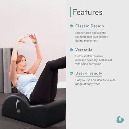 Balanced Body East Coast Step Barrel, Spine Corrector, Back Stretcher, Pilates Barrel, Pilates Workout Equipment for Home Gym and Studio