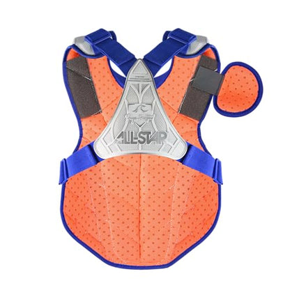 All-Star Adult PHX Paige Halstead Fastpitch Softball Chest Protector - color: White/Royal, size: Small