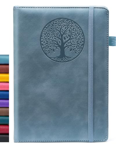 Journal 6 - Writing Notebook for Work & Travel, Women & Men | Press Soft. Smart Work. - color: Blue