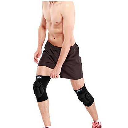 Luwint Volleyball Knee Pads, Sponge Padded Collision Avoidance Knee Sleeve for Youth Adult, Sports, Volleyball, Gardening, Gym, Yoga, Unisex