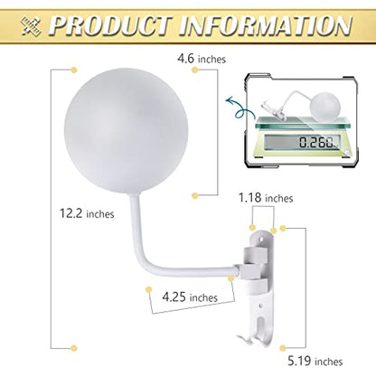 Kikerike Motorcycle Helmet Holder Wall Mount 180 Degree Rotation Metal Bike Helmet Rack Mount Bicycle Helmet Display Stand Hanger with 2 Hooks for Motorcycle Bike Baseball Rugby Helmet - White, 2 Pcs - color: White(2PCS)