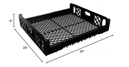 Bread Trays Black Color 4 Pack 29" x 26" x 6"
