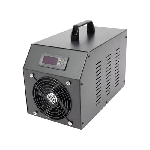 60L/15.85Gal Aquarium Chiller, 200W Low Noise Fish Tank Water Cooler with Special Quiet Design Refrigeration Compressor ＆ Water Tube for Small Fish Tanks, Freshwater Tanks (60L) - color: 60L