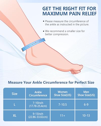 Ankle Foot Ice Pack Wrap for Injuries, Reusable Gel Ice Pack for Hot and Cold Therapies, Flexible Cold Pack for Achilles Tendonitis,Plantar Fasciitis,Swelling,Sprained,Post-Surgery Recovery Black - size: Lx2, style: Original