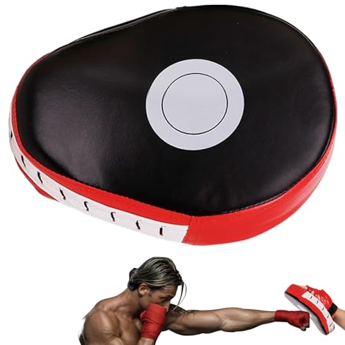 Boxing Pads Training Martial Arts Strike Pad Kick Shield Adult Punching | Boxing Training Pads for Jiu-jitsu Kali Thai Karate Home Gym Club Boxing Equipment - color: Red