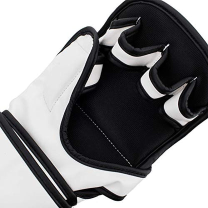 UFC 8oz MMA Sparring Gloves - color: White, size: Large-X-Large