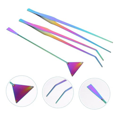 3pcs Aquarium Maintenance Tools Set Spatula Tweezers for Aquascaping Fish Tank Cleaning Tools