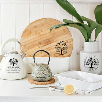 Peacoblue 18 Sheets Rub on Transfers for Crafts, Black Tree of Life 3.6"x3.9" UV DTF Cup Wraps Waterproof Rub on Cold Transfers Stickers for Wood Glass Metal Cup Tumblers Mirrors Mugs Home Decor - style: Black Tree of Life