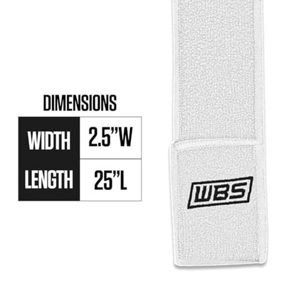 We Ball Sports Streamer Football Towel, Sports Towel with Hook and Loop Fastener to Clean Football Visor and Gloves (Blue, Adult) - color: Blue