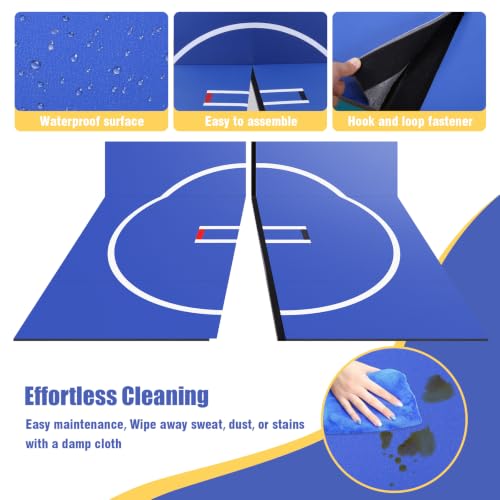 Generic 3M X 3M Gymnastics Training Mat Wear Resist Portable MMA Blanket Anti-Slip Multi-Functional Training Blankets for Grappling Martial Art Boxing Judo