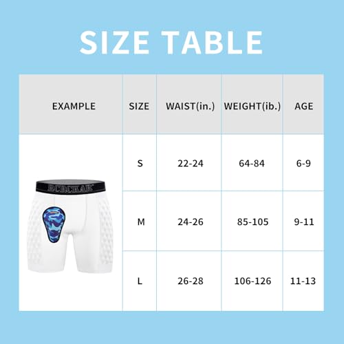 Baseball Sliding Shorts Protective Athletic Compression Underwear w/Cup Baseball Football Lacrosse - color: White Grey, size: Large