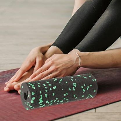 Toddmomy Roller Mini Muscle Roller for Legs Back and Full Body Massage 5.90 X 2.12 X 2.12 in Compact Travel Foam for Yoga Training Balance and Post-Workout Recovery