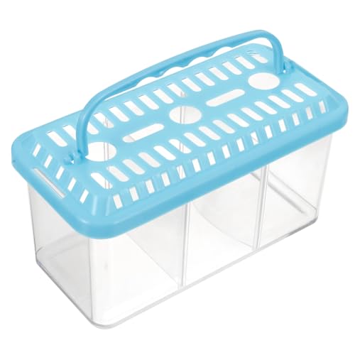 LIOOBO Fish Breeding Isolation Box Multi Functional Tank for Fish Shrimp Transparent Design for Easy Observation Increases Survival Rate of Betta Fish and More
