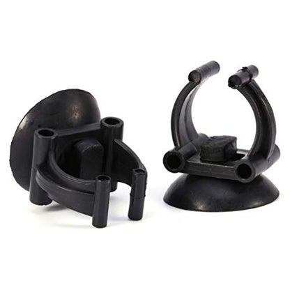 balacoo 20pcs Aquarium Suction Cups for Fish Tank Heating Rods Durable Strong Hold Easy Installation for Home Store Use Black