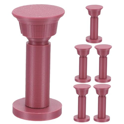 6pcs Double-Headed Coral Base - Universal T-Shape Stand for Aquarium Marine Fish Tank - Plant Fixing Decor Propagation Frag Display Riser Landscaping Base Rack