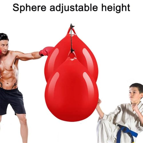 Water Punching Bag - Hanging Boxing Bag, Aqua Water-Injected Workouts with Secure Sling, Heavy Duty Training Gear | Versatile Fitness Equipment