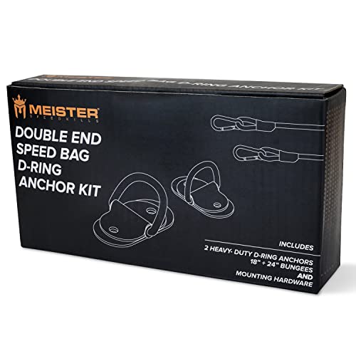 Meister Double-End Speed Bag D-Ring Anchors - style: Anchors + Bungees & Carabiners