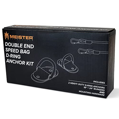 Meister Double-End Speed Bag D-Ring Anchors - style: Anchors + Bungees & Carabiners