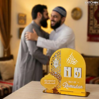 KatchOn Ramadan Decorations for Home, Islamic Table Decor