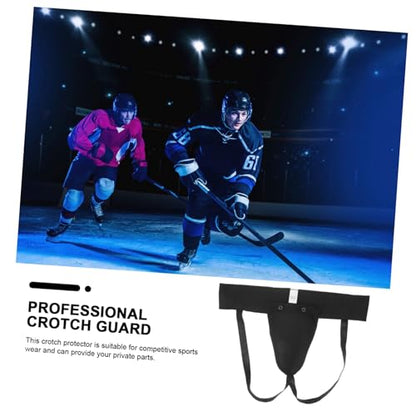Breathable Groin Protector with Protective Cup for Men Comfortable Crotch Guard for Martial Arts Boxing Soccer Hockey Training Gear