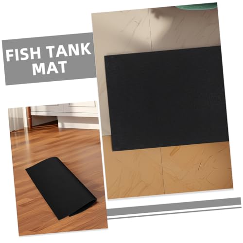 ibasenice 2pcs Aquarium Leveling Mat Thickened Nonslip Fish Tank Sponge Pad Bottom Tray Aquarium Support Construction for Floor