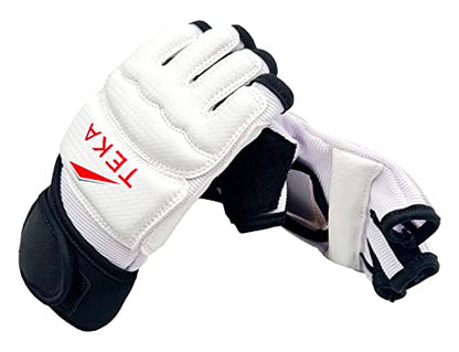 Teka Taekwondo Punch Bag Training Gloves, MMA Grappling Gloves for Sparring Martial Arts Boxing Training for Adults and Kids - size: X-Large